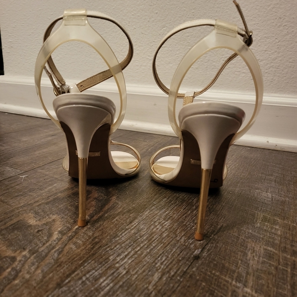 Marciano Elegant Cream Stilettos